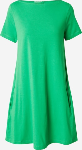 UNITED COLORS OF BENETTON Klänning i grön: framsida