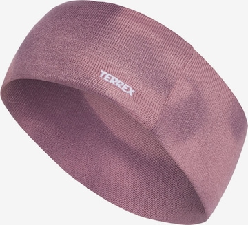 ADIDAS TERREX Sporthoofdband 'Xploric' in Lila: voorkant
