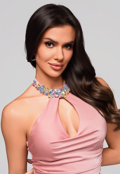 Ombre Evening Dress 'Rachel' in Rose, Item view