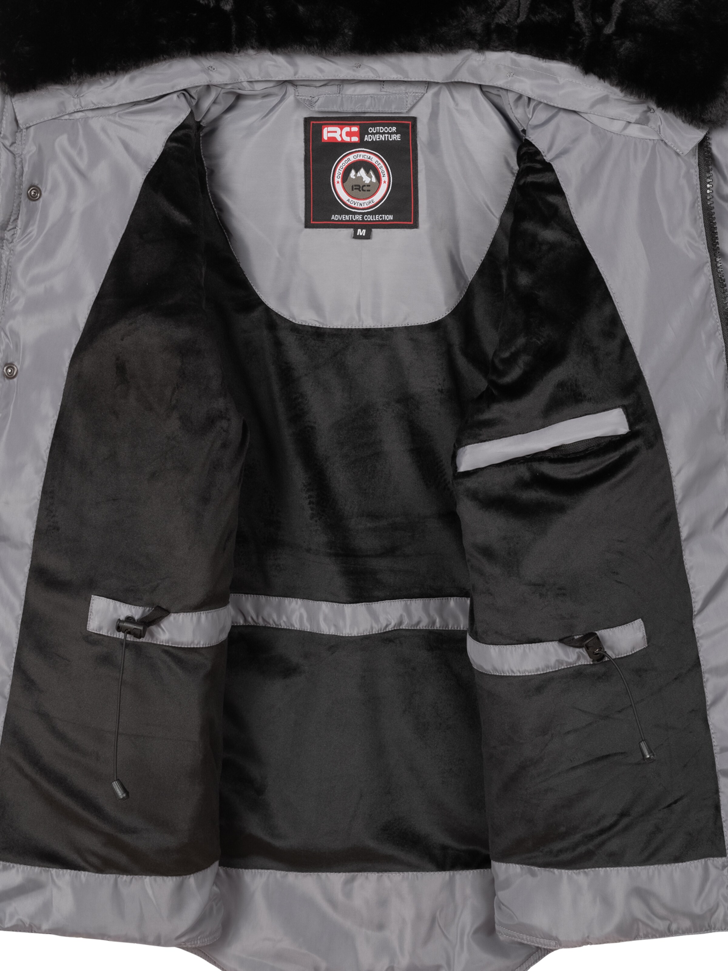 Rock Creek Winter Jacket in Grey