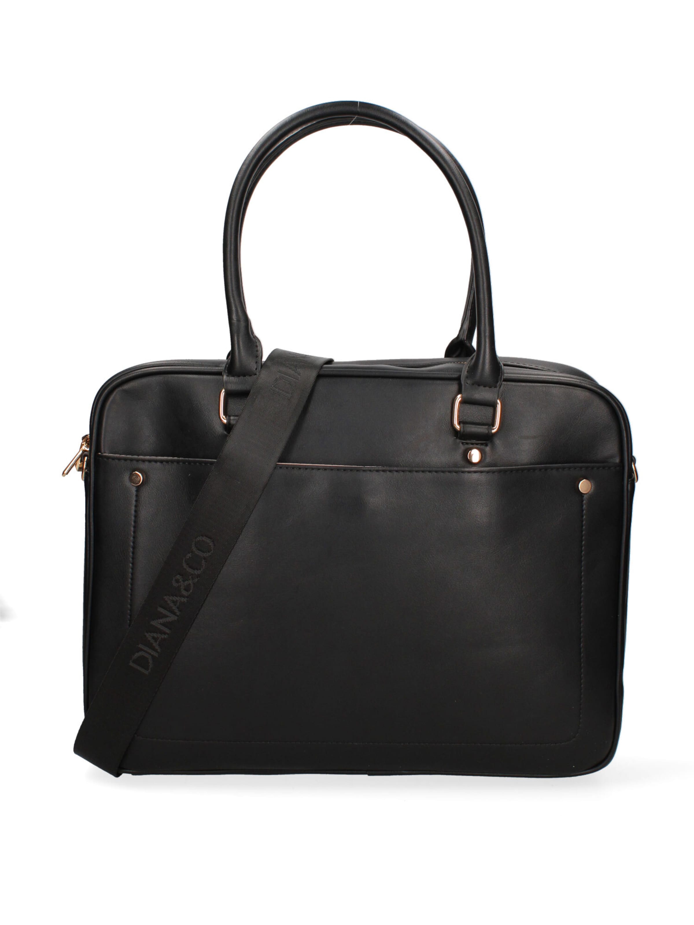 Diana&Co. Aktentas in Zwart: voorkant