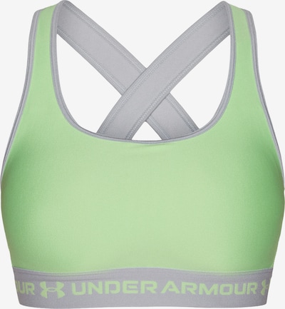 Sportinė liemenėlė iš UNDER ARMOUR, spalva – sidabro pilka / šviesiai žalia, Prekių apžvalga