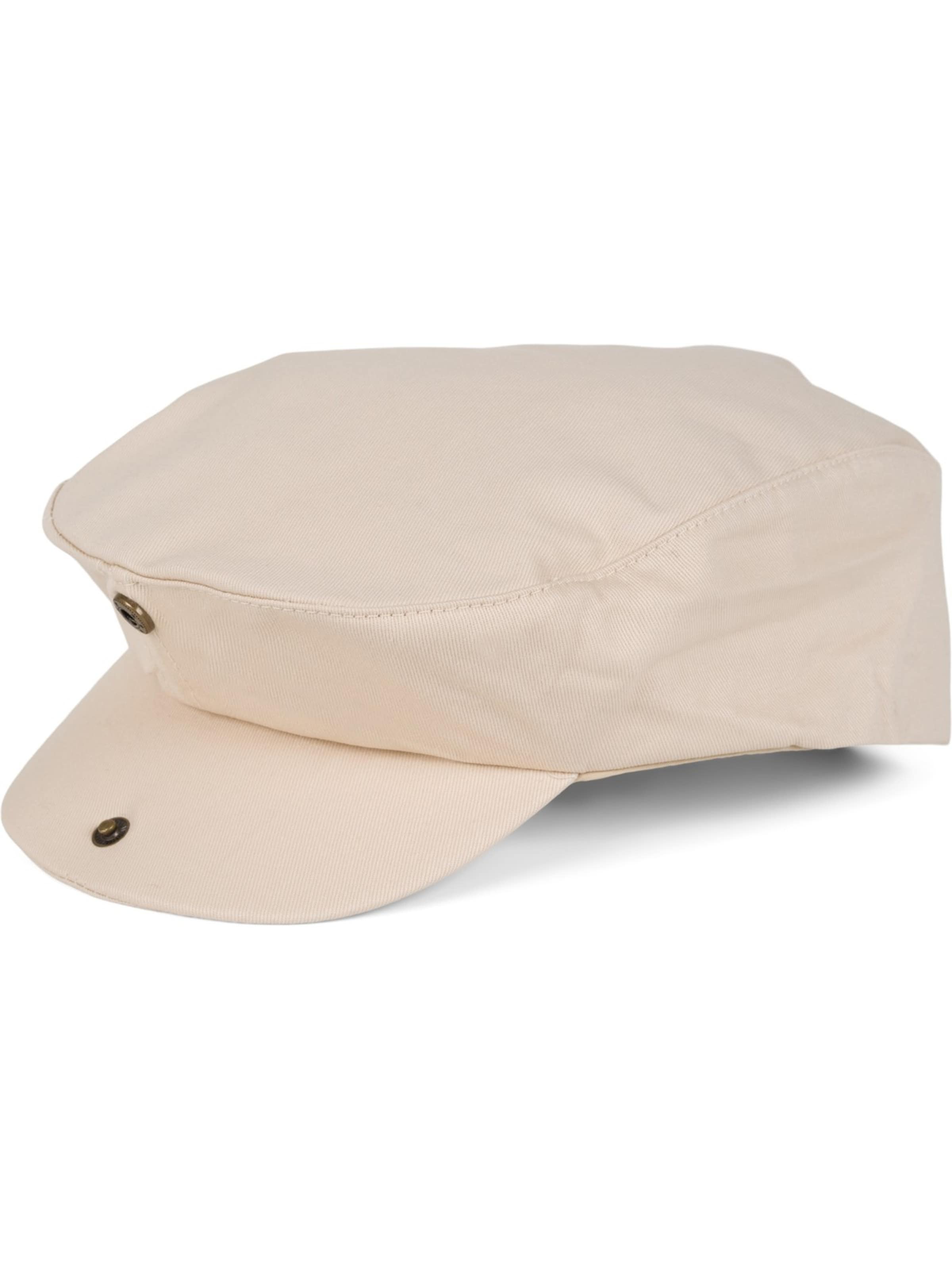 styleBREAKER Mütze 'Cabrio Cap einfarbig'‌ in Beige