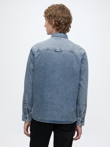 DRYKORN Regular fit Button Up Shirt 'DIEGGO_1' in Blue