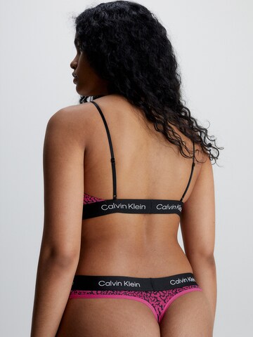 Bustieră Sutien de la Calvin Klein Underwear pe roz