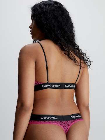 rožinė Calvin Klein Underwear Biustjė Liemenėlė