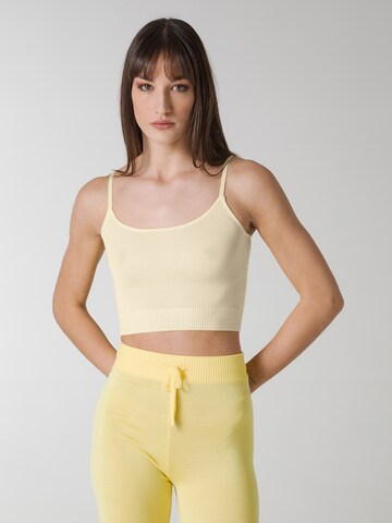 Tops en tricot 'Fest' DEHA en beige : devant