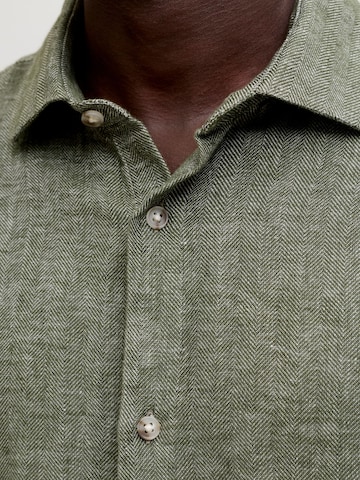 JACK & JONES Comfort fit Overhemd in Groen