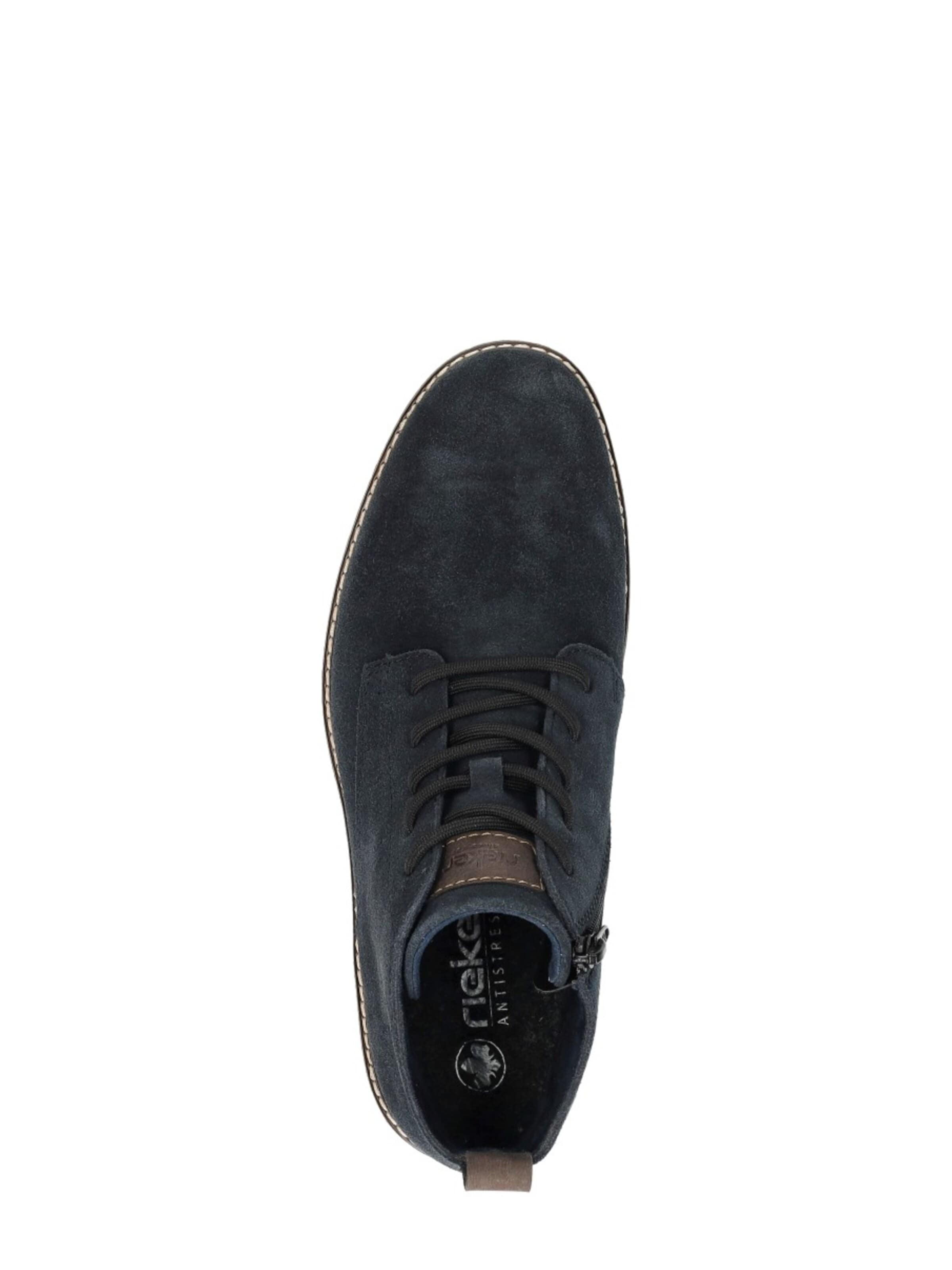 Bottes à lacets 'Veterschoenen Hoog' Rieker en bleu