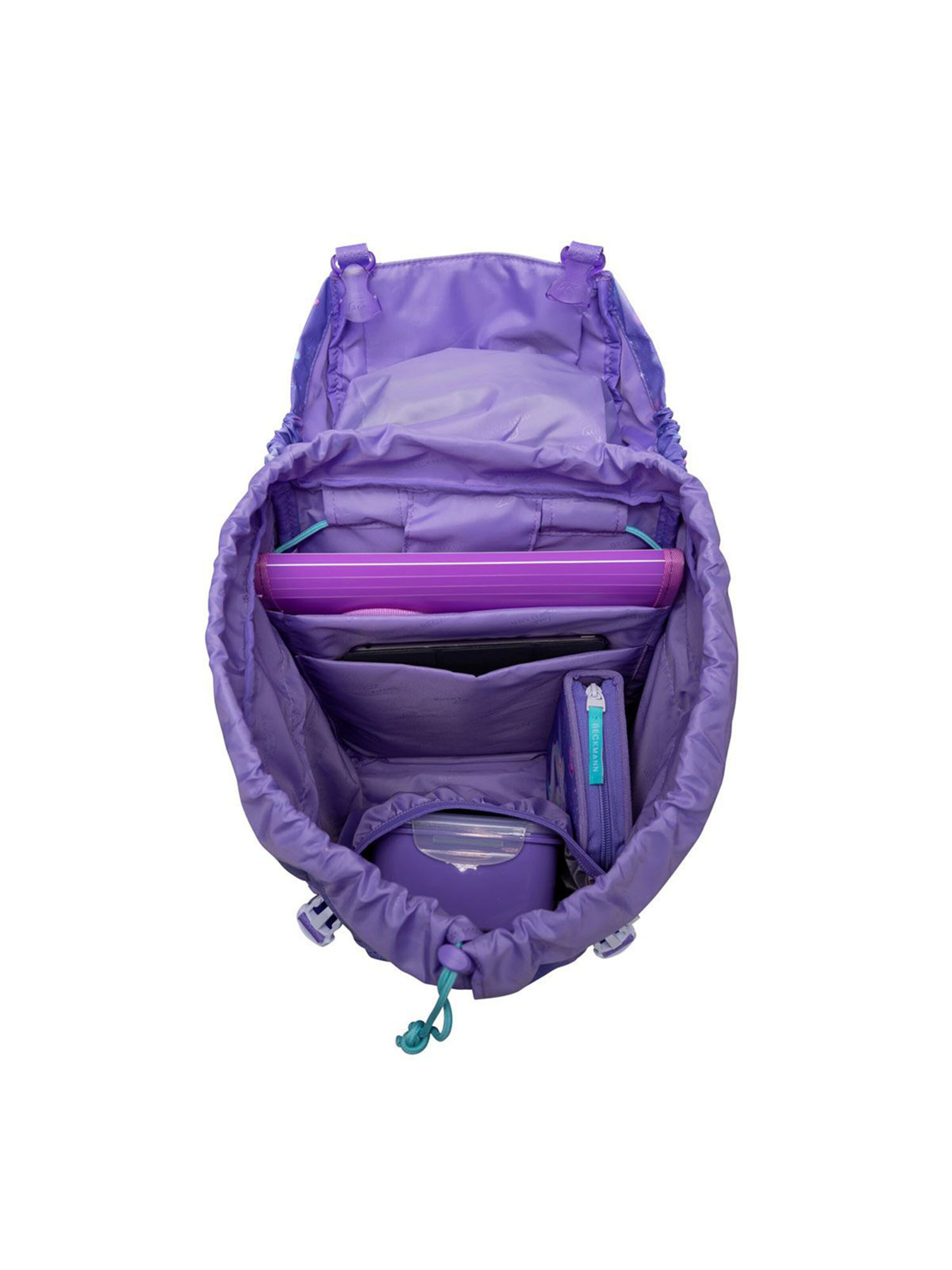 BECKMANN Backpack 'Classic' in Purple