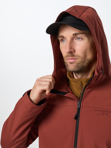 Veste outdoor 'Tromsö' SWEDEMOUNT en marron