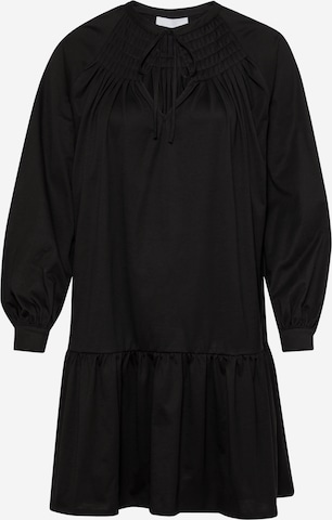 BOSS Orange Shirt Dress 'Eleani' in Black: front