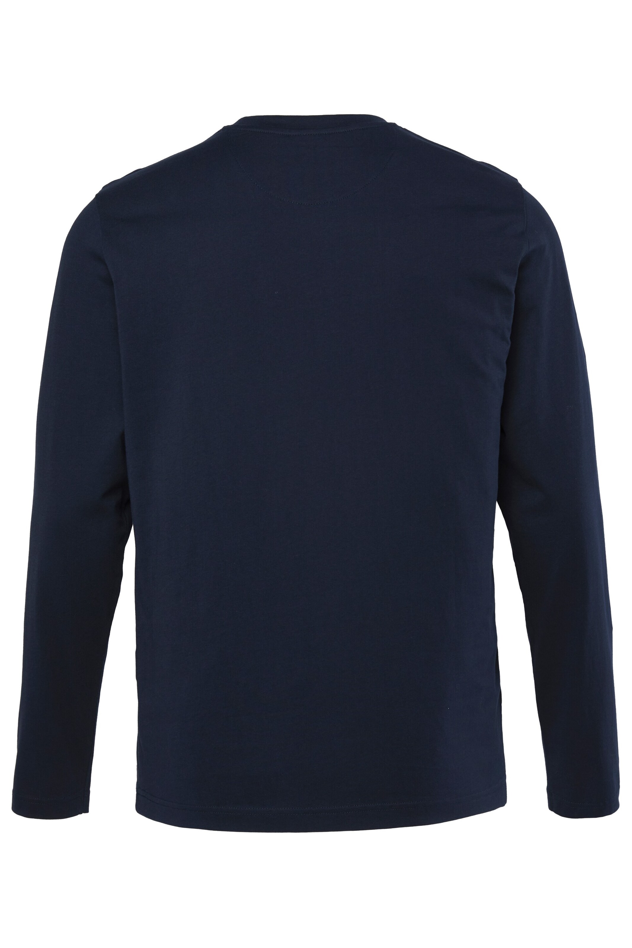 Men Plus Shirt in Blau