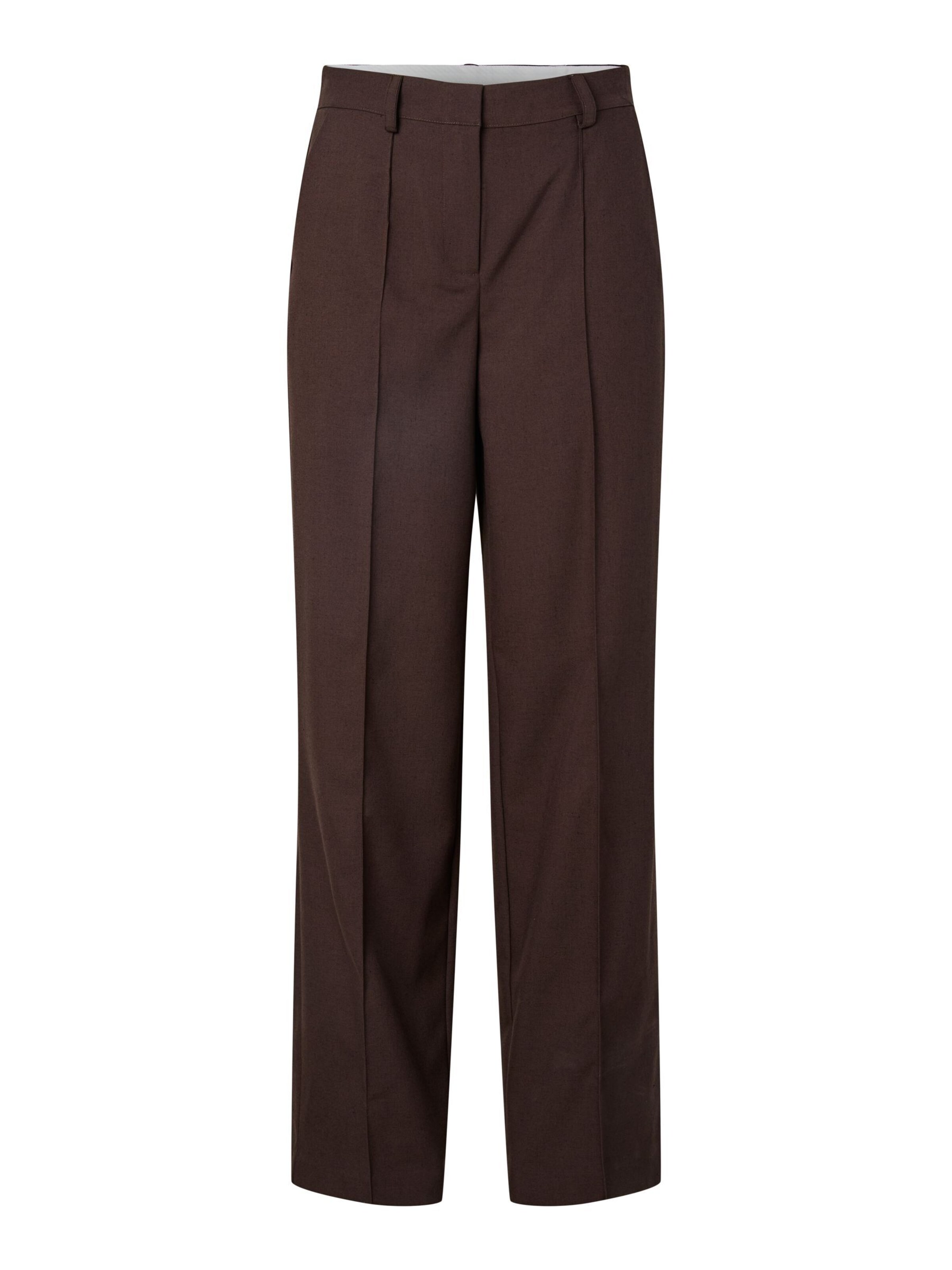YAS Trousers in 38 in Brown, Item view
