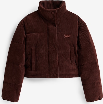 ruda Tommy Jeans Demisezoninė striukė: priekis