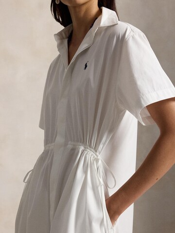 Polo Ralph Lauren Skjortklänning i vit