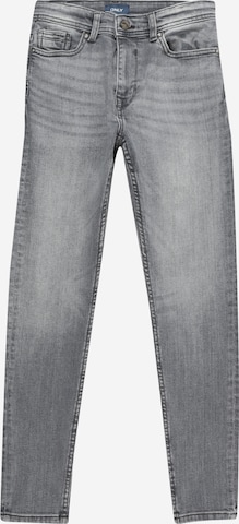 ONLY GIRLS Skinny Jeans 'DRAPER' in Grijs: voorkant