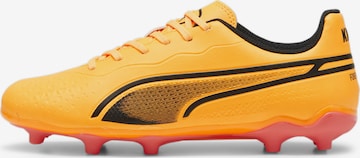 Chaussure de sport 'KING MATCH' PUMA en orange : devant