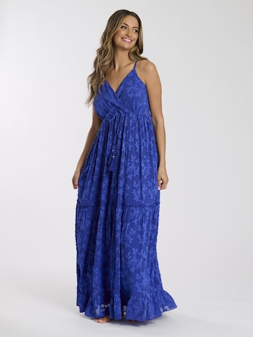 Robe South Beach en bleu : devant