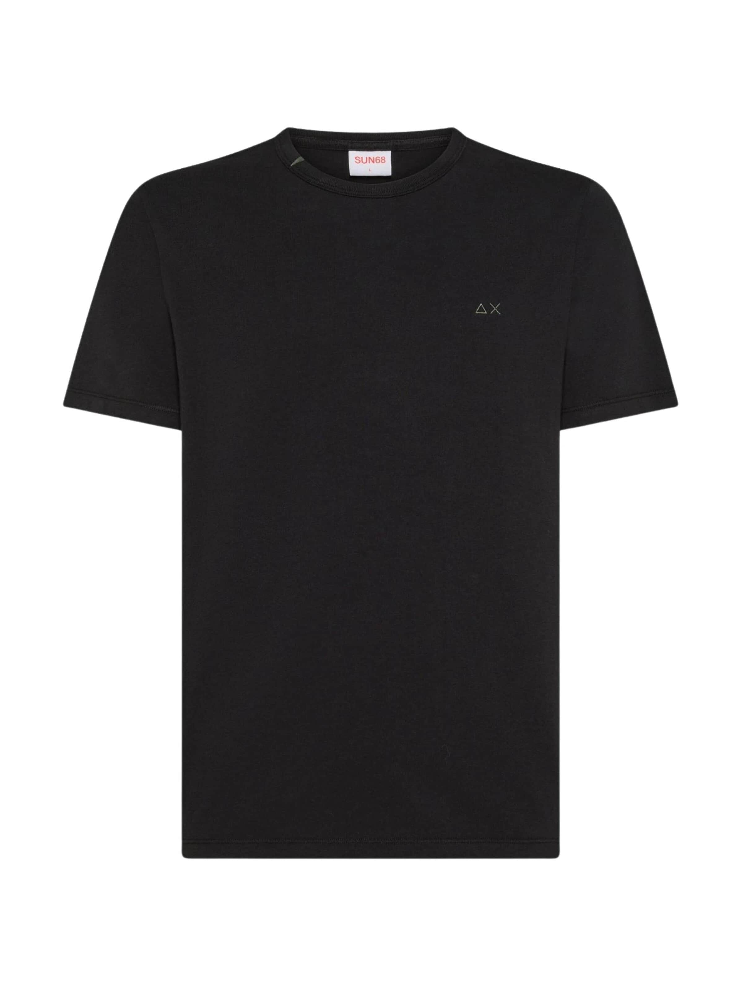 SUN68 Shirt in Zwart: voorkant