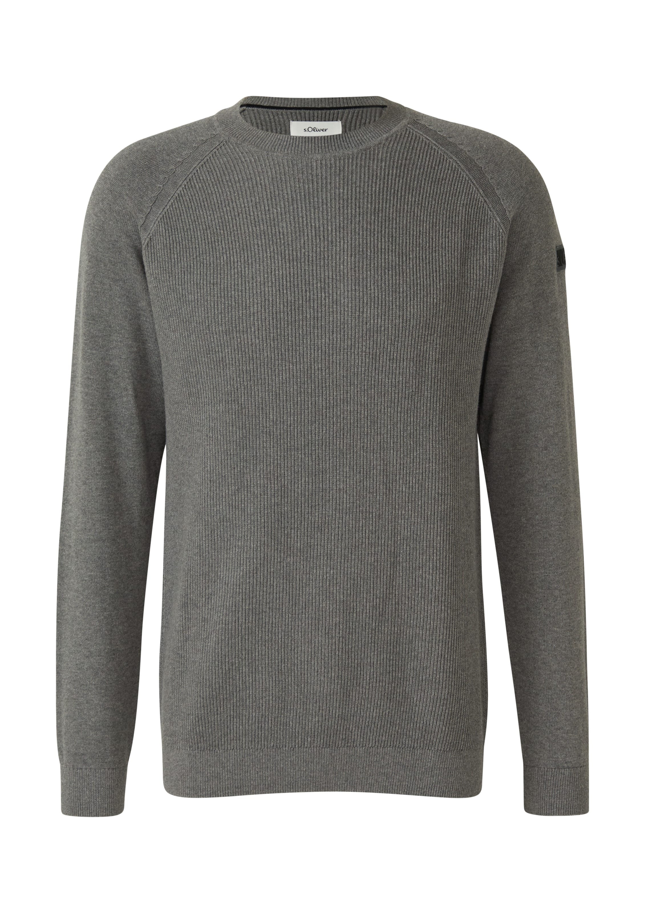 Pull-over s.Oliver en gris : devant