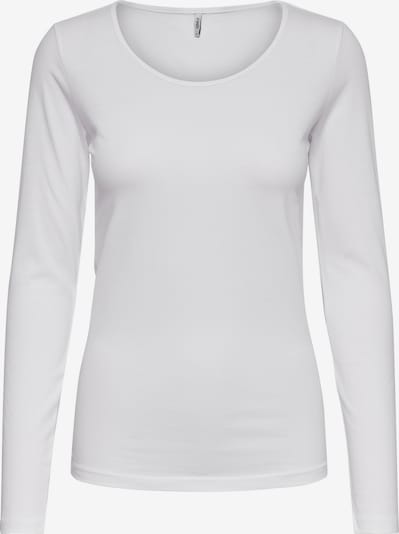 ONLY T-shirt en blanc, Vue avec produit