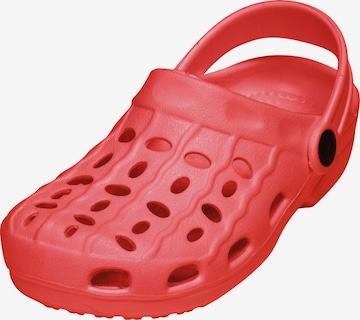 Calzatura aperta di PLAYSHOES in rosso: frontale