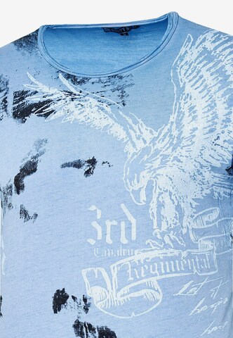 Rusty Neal Shirt 'American Eagle' in Blauw