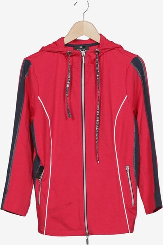 Peter Hahn Kapuzenpullover M in Rot: Vorderseite