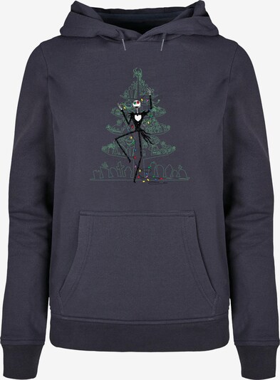 ABSOLUTE CULT Sweatshirt 'The Nightmare Before Christmas' in navy / tanne / schwarz / weiß, Produktansicht