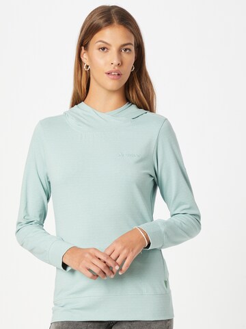 VAUDE Sport sweatshirt 'Tuenno' i grön: framsida