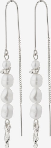 Pilgrim Ohrringe 'BERTHE' in Silber: Vorderseite