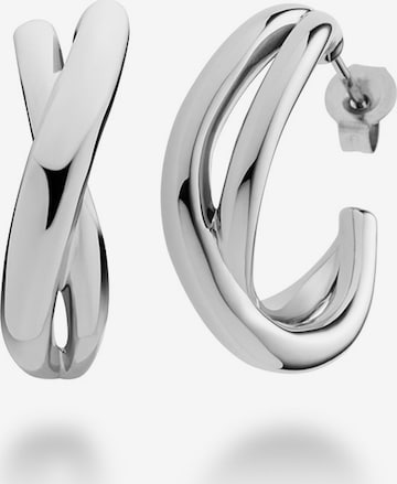 Paul Hewitt Earrings 'Waves' in Silver: front