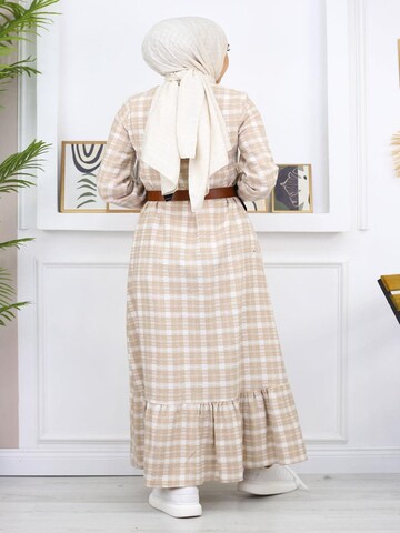 MODAMIHRAM Jurk in Beige