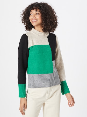 Warehouse - Pullover em verde: frente