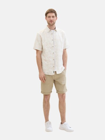 Regular fit Camicia di TOM TAILOR in beige