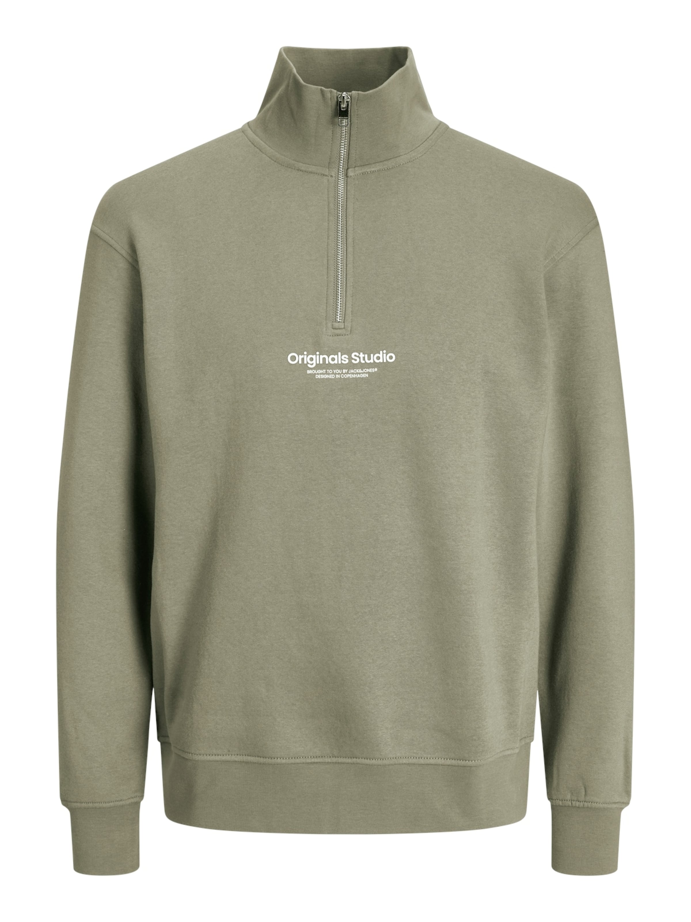 Felpa 'JORVesterbro' di JACK & JONES in verde: frontale