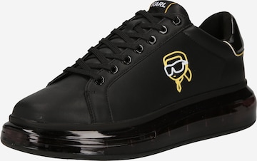 Karl Lagerfeld Sneakers laag in Zwart: voorkant