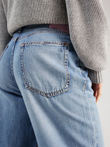 rag & bone Wide leg Jeans in Blue