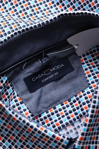 CASAMODA Button Up Shirt in XXL in Blue