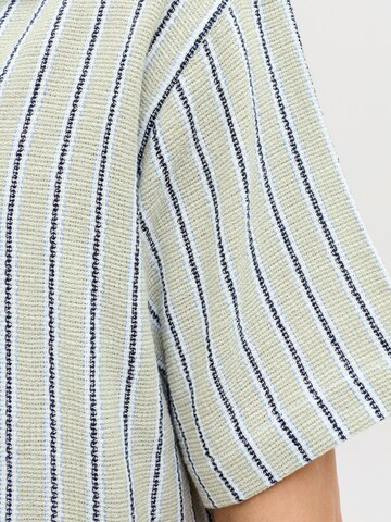 JACK & JONES Comfort fit Button Up Shirt 'JORCOBA' in Green