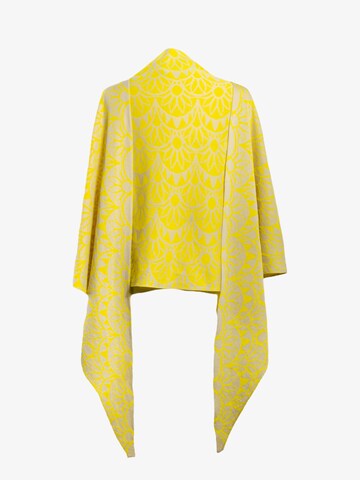 LANARTO slow fashion Wrap in Yellow: front