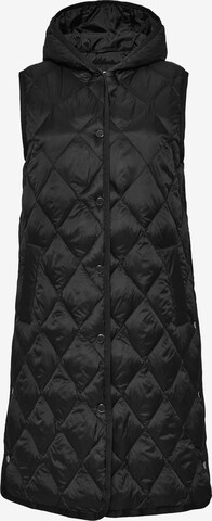 OPUS Vest 'Wiamant' in Black: front