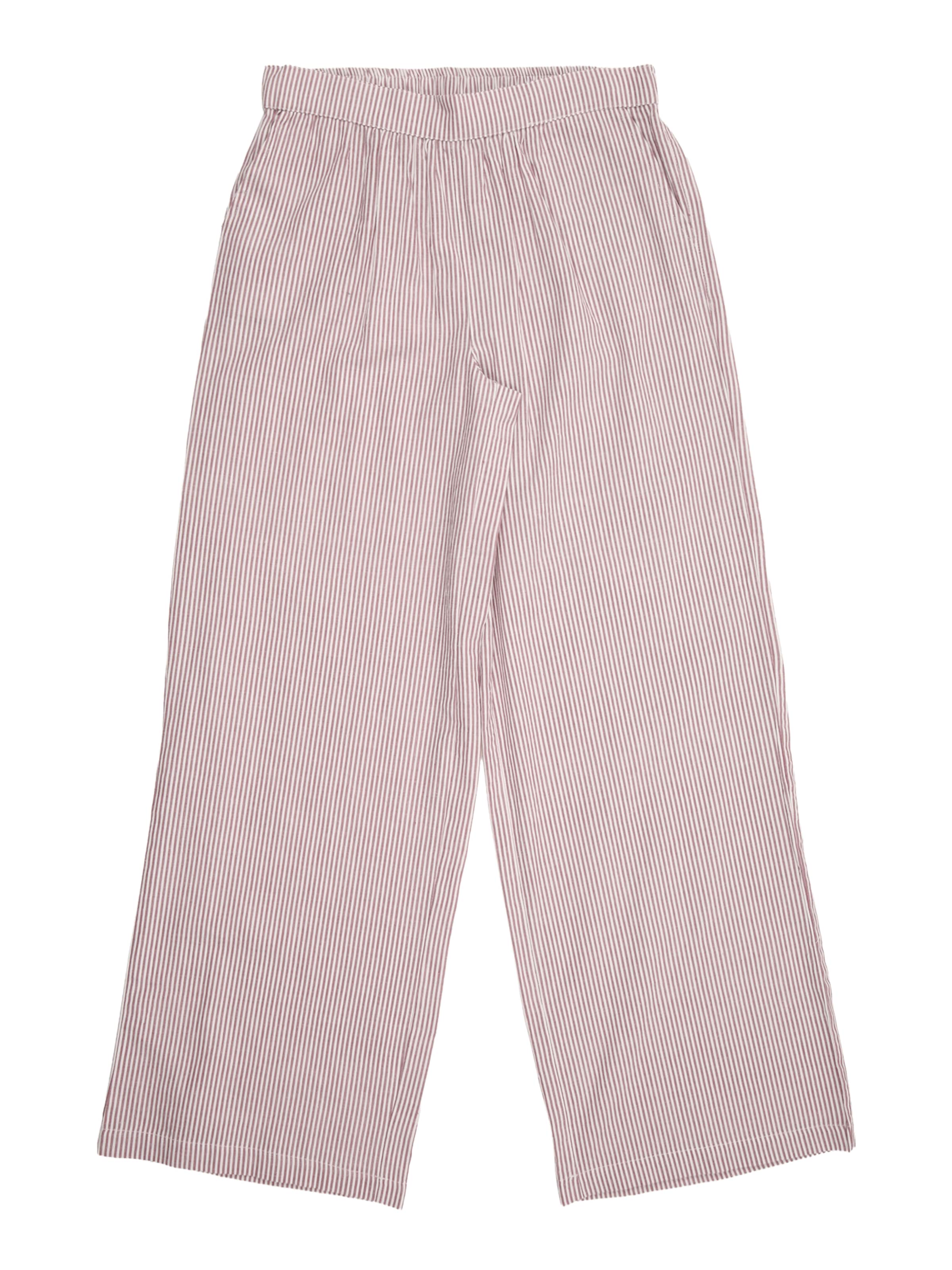 ONLY GIRLS Wide leg Pants 'KOGSMILLA' in Pink: front