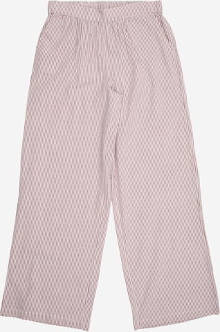 ONLY GIRLS Wide leg Pants 'KOGSMILLA' in Pink: front