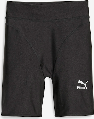 PUMA - Skinny Calças de desporto 'DARE TO' em preto: frente