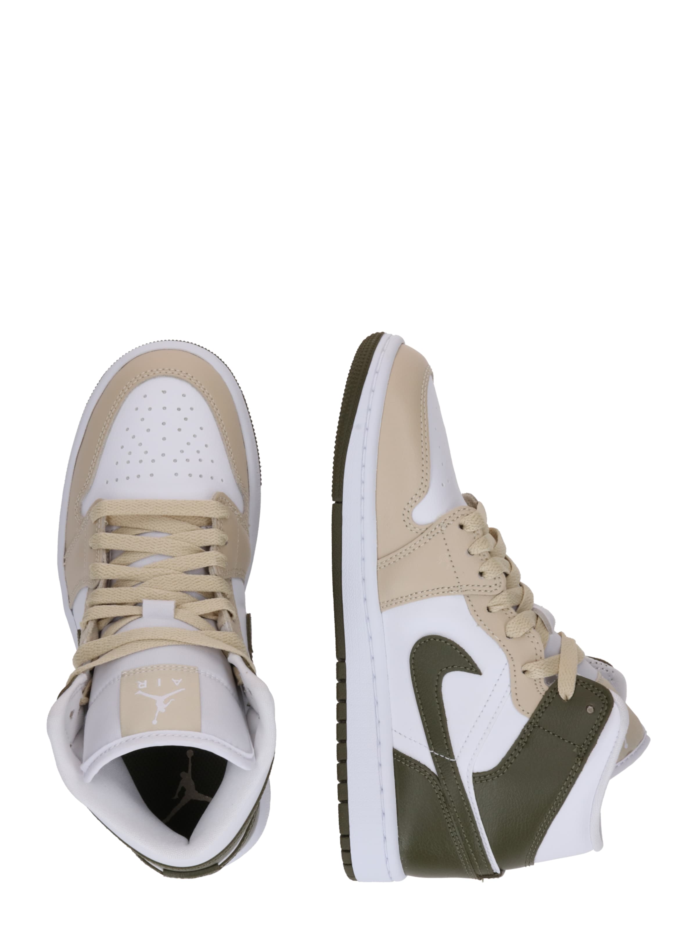 Jordan Ниски маратонки 'Air Jordan 1' в бяло