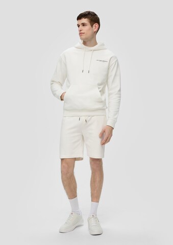 QS Sweatshirt in Weiß
