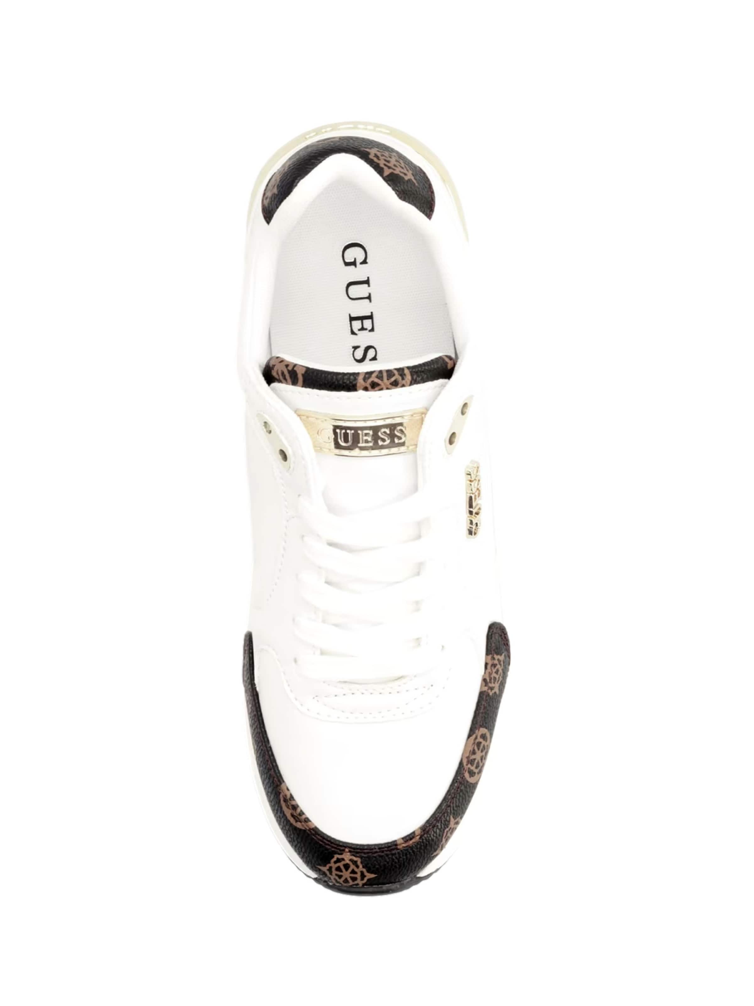 Baskets basses GUESS en blanc