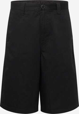 Volcom Wide leg Pants in Black: front